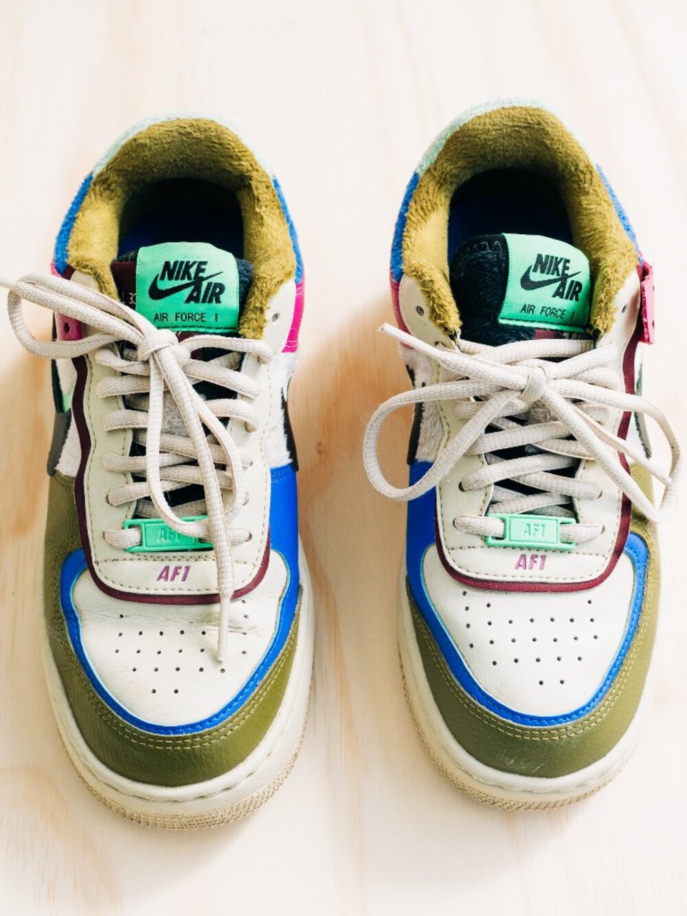 Nike Air Force 1 Shadow SE Cactus Flower 2020 | Women's Size 6 - Picture 7 of 10